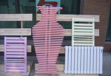 農村安裝暖氣片不再那么土氣